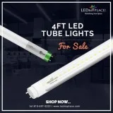 4FT LED Tube Light Fixture with Dimmable Feature to Power Saving