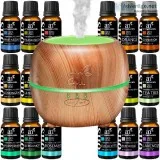 ArtNaturals Aromatherapy Essential Oil and Diffuser Gift Set - (