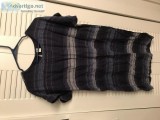 Blue denim dress
