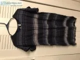 Blue denim dress