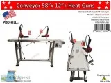 Conveyor  Heat Guns 58&quot x 12