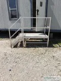 (2 FULL SETS) ALUMINUM PLATFORM STEPS FOR SALE...