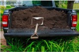 Truck Bed Filled with Compost to your yardoutside area - 100
