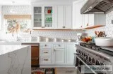 Polar White Kitchen Cabinets are versatile and appealing