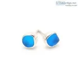 Buy Peace Of Hawaii Mini Eco Hand Tumbled Sea Glass Stud Earring
