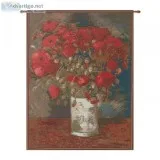 BUY POPPIES VAN GOGH FRENCH TAPESTRY