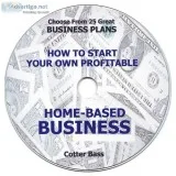 How To Start Your Own Profitable HOME-BASED BUSINESS on CD (Non-