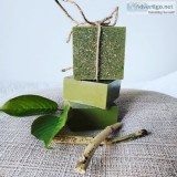 Artisanal plant-based vegan soap