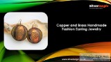 Copper and Brass Handmade Fashion Earring Jewelry