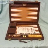 BACKGAMMON SET IN CASE NEVER USED