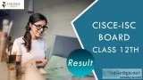 ISC Board Class 12th Result 2020