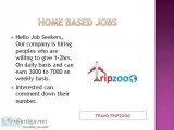 HOME BASED WORK IN GURGAON