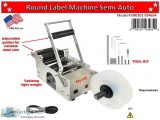 Round Label Machine Semi-Auto