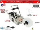 Round Label Machine Semi-Auto