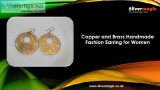 Copper and Brass Handmade Fashion Earring for Women