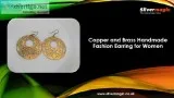 Copper and Brass Handmade Fashion Earring for Women