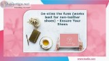 De-stink the funk (works best for non-leather shoes) - Ensure Yo