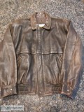 Leather Bomber Jacket