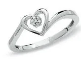 Silver rings with stone