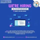 Hiring a Full Stack Software Developer in Toronto
