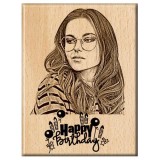 Shop Unique Personalized Wooden engraved plaque for girl