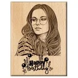 Shop Unique Personalized Wooden engraved plaque for girl