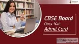 CBSE Board Class 10th Admit Card 2020