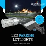 LED Parking Lot Lights for Use in Public Areas