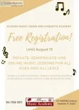 Music Lessons with Free Registration