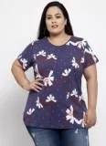 Shop Plus Size Ladies T-shirt Online at Pluss.in