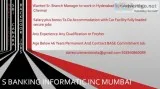 Managers Clerks Cashiers Required For SBI HSBC IDBI Bnaks