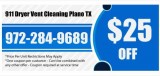 911 Dryer Vent Cleaning Plano TX