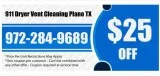 911 Dryer Vent Cleaning Plano TX