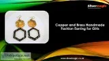 Copper and Brass Handmade Fashion Earring for Girls
