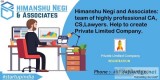 Himanshu Negi and Associates  Company Registration in Moradabad