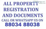 Property Registration and Documents Services Call 88034 88038