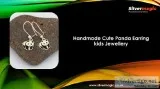 Handmade Cute Penguin Shape Earring Kids Jewellery