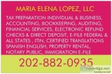 TAX SERVICE INDIVIDUAL AND BUSINESS ALL STATES E-FILE FOR THREE 