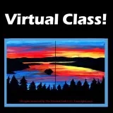 VIRTUAL CLASS 827 Emerald Bay Sunrise  Single and Double Canvas 