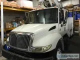 2003 International 4200 Auto Diesel MT42 boombucket Sign truck