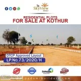 Residential plots near ORR