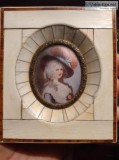 &quotSmall Hand Painted Protraies of 1700s&quotDuchess of Devons