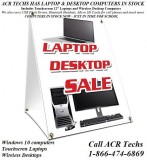 Desktops and Laptops In Stock Now at ACR Techs