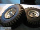 New  Two Cheng Shin Low Speed Tube Type Tires  2 ply.  4.10 X 3.