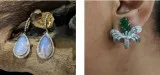 18k White Gold Stud Earrings for Women