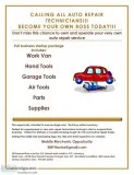 Mobile Auto Mechanic Business for Sale