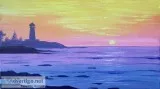 Sacramento Studio 829 Misty Morning Lighthouse  Ages 21 and up