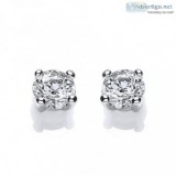 Shop Swarovski Zirconia Earrings  From Daviddeyong.co.uk