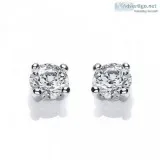 Shop Swarovski Zirconia Earrings  From Daviddeyong.co.uk