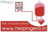 Helping era blood donors list